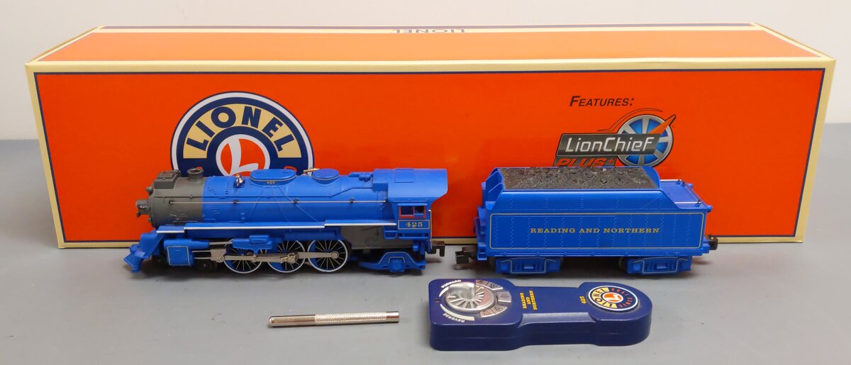 Lionel 6-82970 O Reading & Northern LionChief Plus 4-6-2 Pacific Steam Loco #425