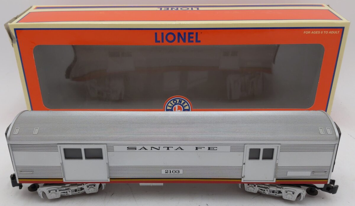 Lionel 6-35128 O Gauge Santa Fe El Capitan Baggage Car #2103