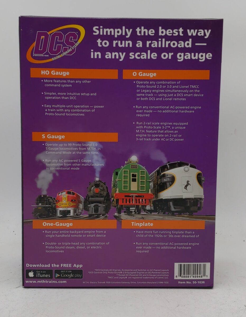 MTH 50-1036 DCS WiFi Remote Control System