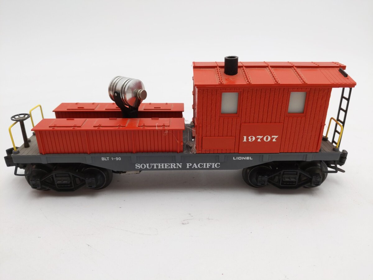 Lionel 6-19707 O Gauge Southern Pacific Searchlight Work Caboose #19707 EX/Box