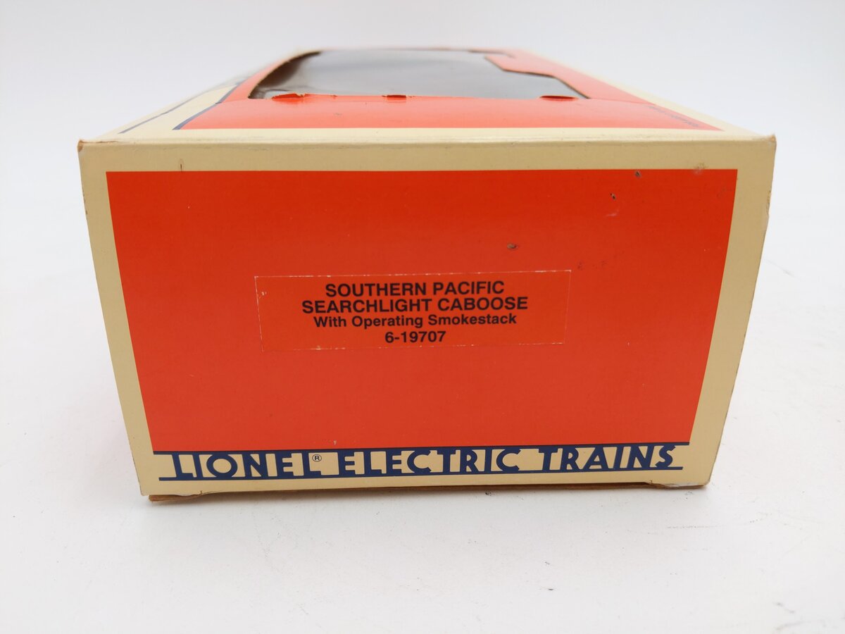Lionel 6-19707 O Gauge Southern Pacific Searchlight Work Caboose #19707 EX/Box