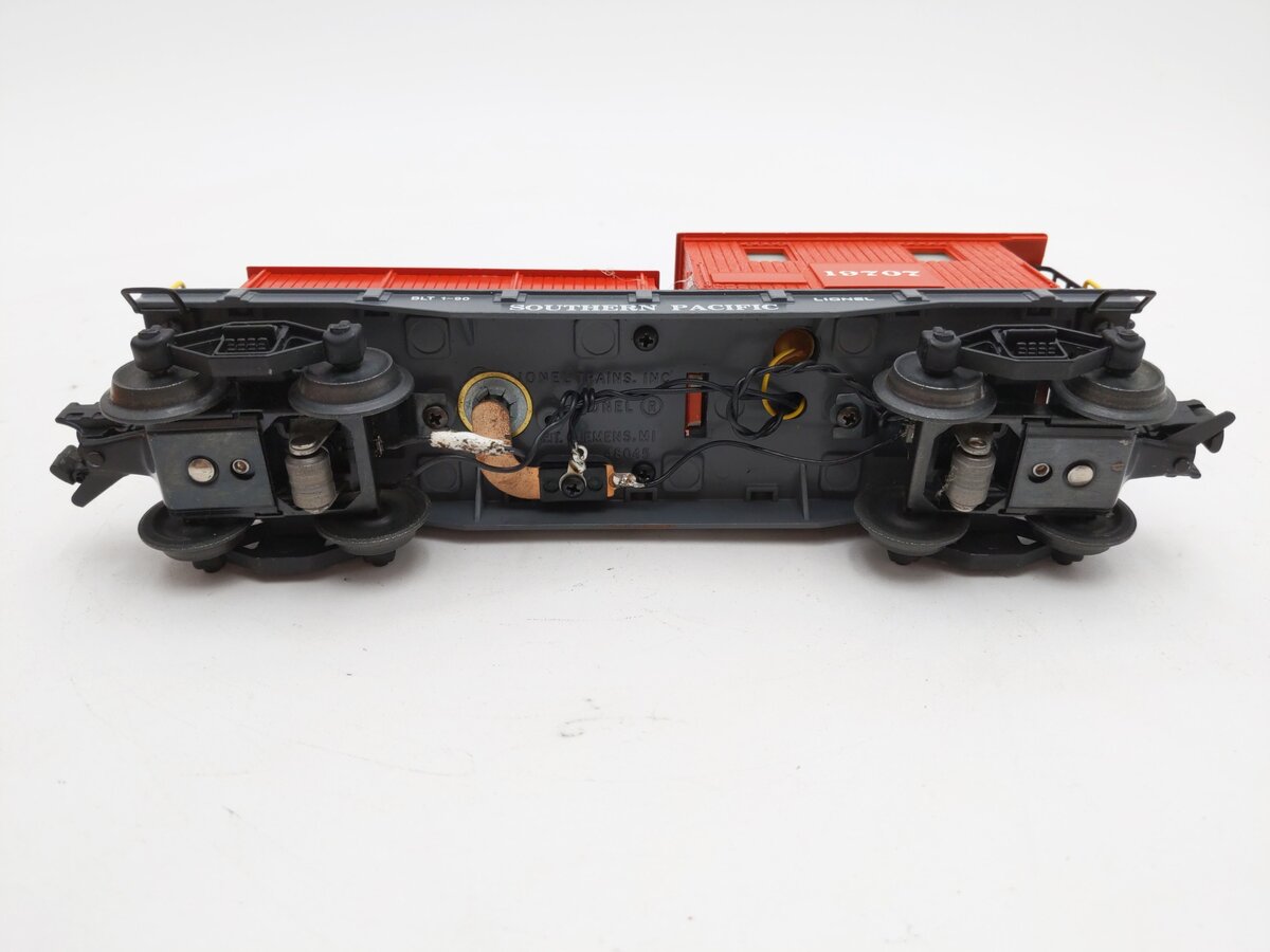 Lionel 6-19707 O Gauge Southern Pacific Searchlight Work Caboose #19707 EX/Box