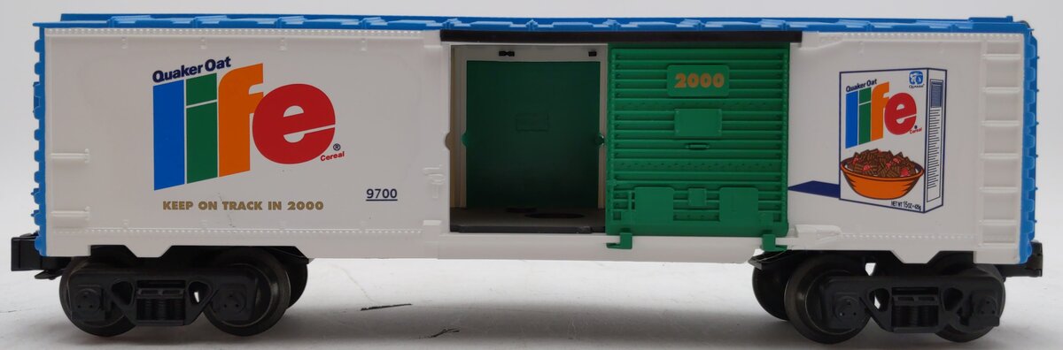 Lionel 6-36200 O Gauge Quaker Life Cereal Boxcar LN/Box