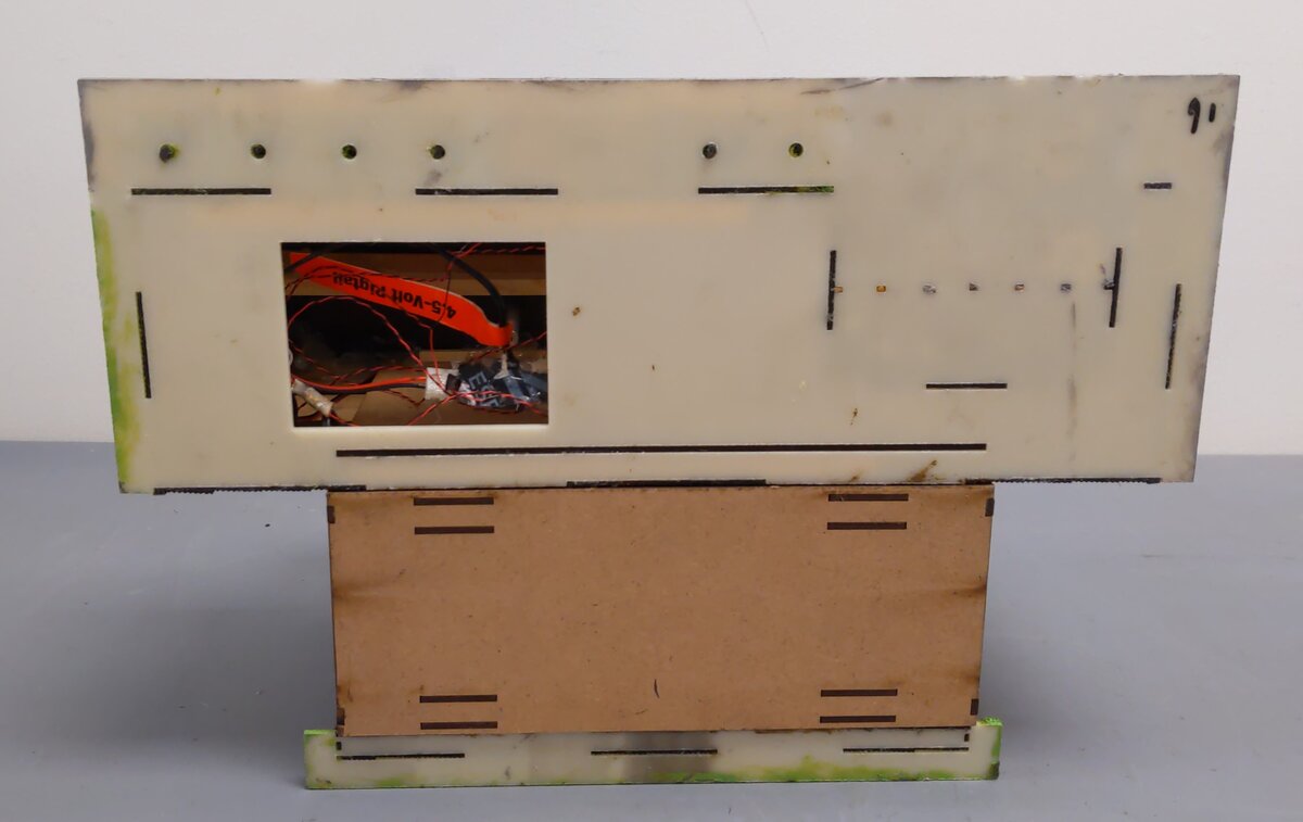 Menards 279-4452 O Gauge Trackside Multipurpose Building