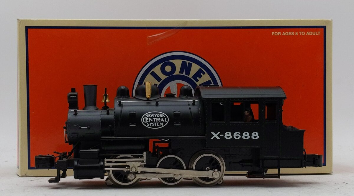 Lionel 6-28650 O Gauge New York Central 0-6-0 Dockside Steam Switcher #X-8688 LN/Box