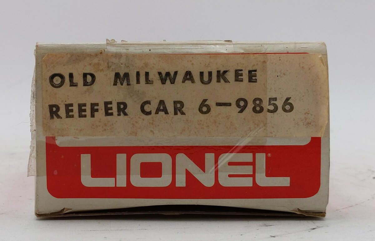 Lionel 6-9856 O Gauge Old Milwaukee Beer Billboard Reefer Car EX/Box