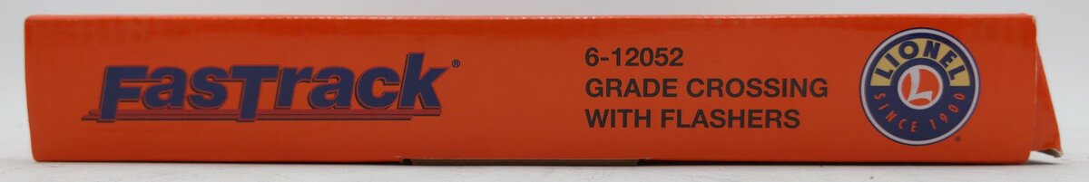 Lionel 6-12052 O Gauge FasTrack Grade Crossing With Flashers