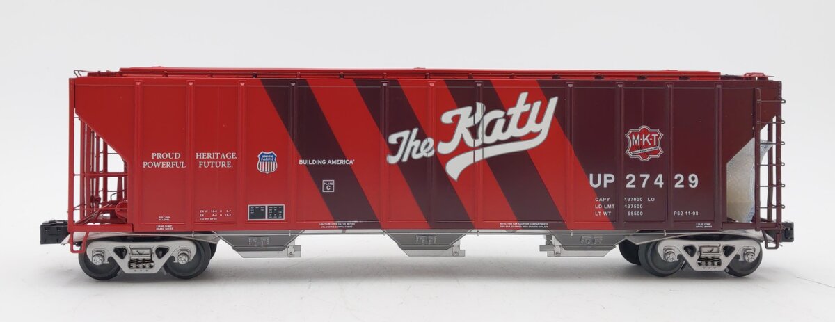Lionel 6-27429 O Gauge Katy Heritage PS2-CD Hopper #27429