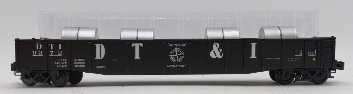 Lionel 1926332 O Detroit Toledo and Ironton 52' Coil Gondola #9372
