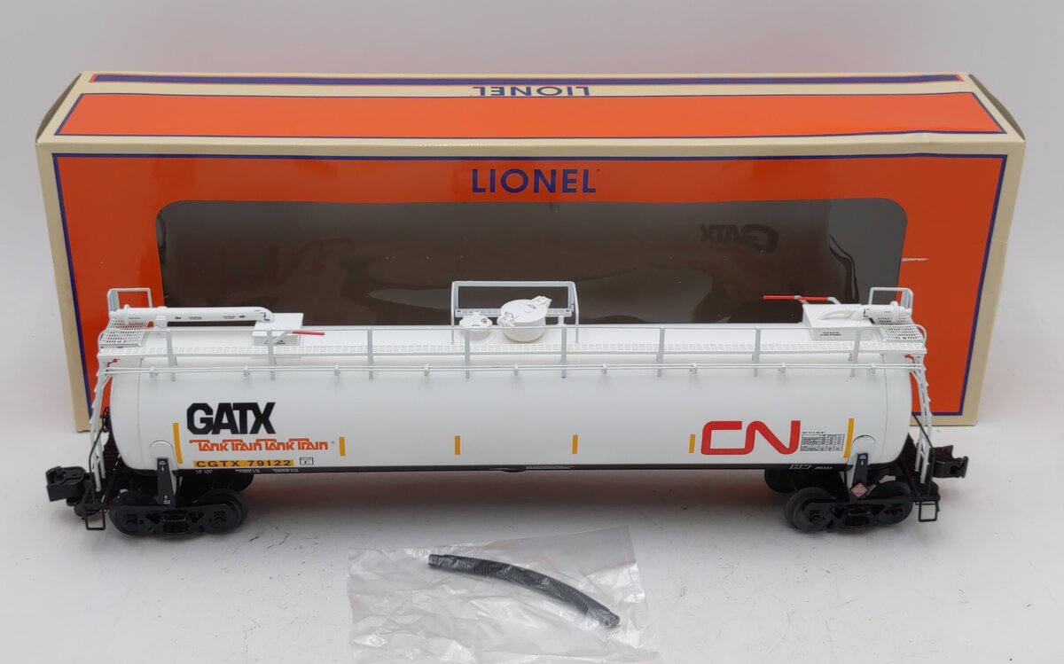 Lionel 6-85151 O Canadian National Tank Train Car White #79122