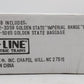 K-Line K4532B O Golden State 13" Streamliner Passenger Cars (Set of 2) MT/Box