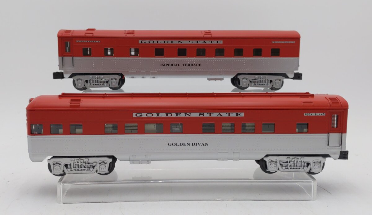 K-Line K4532D O Golden State Streamliner Passenger Cars (Set of 2) MT/Box