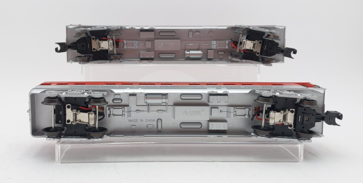 K-Line K4532D O Golden State Streamliner Passenger Cars (Set of 2) MT/Box