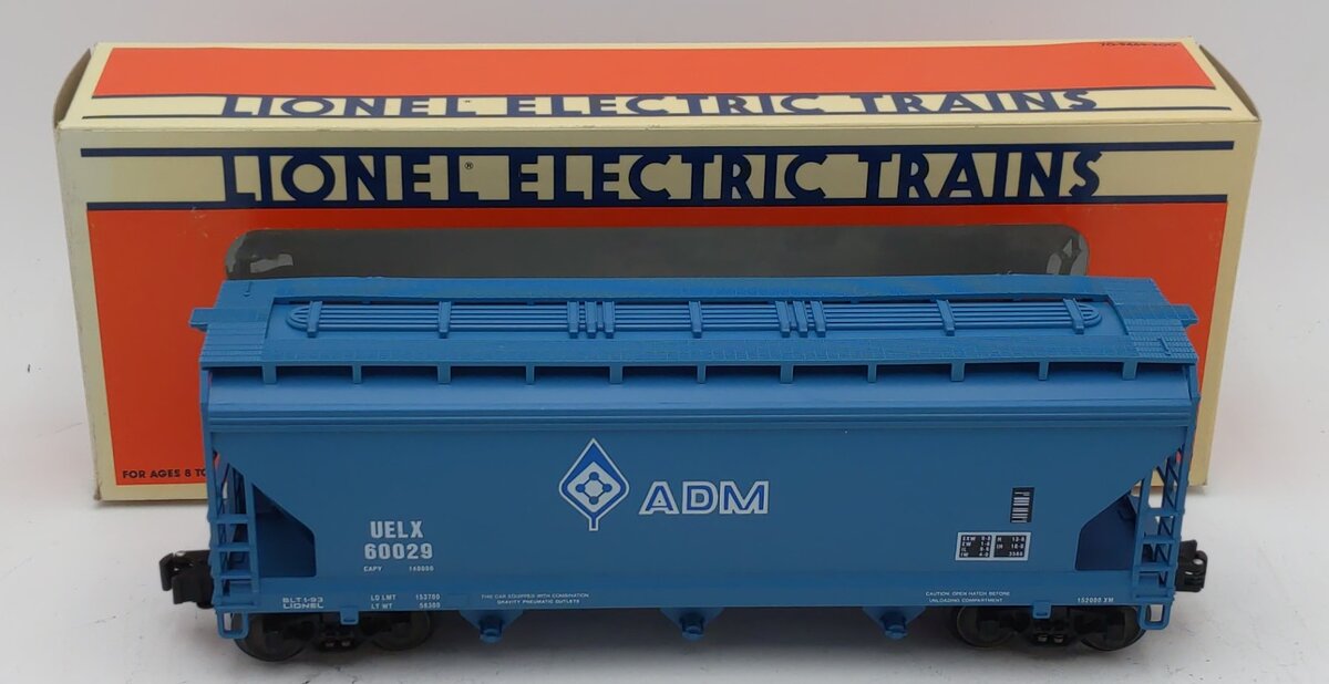Lionel 6-17118 O Gauge Archer Daniels Midland 3-Bay ACF Hopper #60029 LN/Box