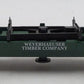 Lionel 6-82054 O Gauge Weyerhaeuser Log Dump Car
