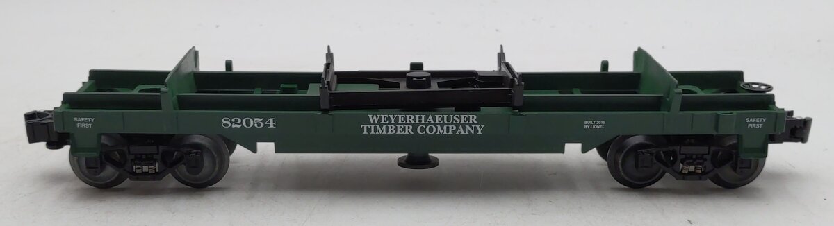 Lionel 6-82054 O Gauge Weyerhaeuser Log Dump Car