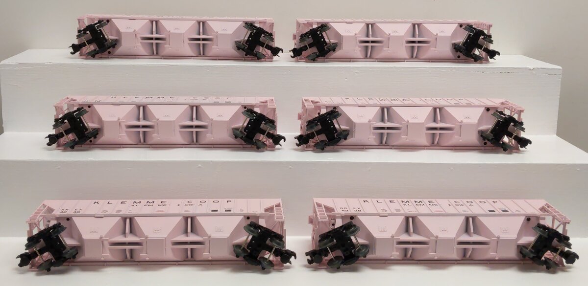 Lionel 3-16140 O Klemme Coop LS PS-2CD Covered Hopper 6-Car Set