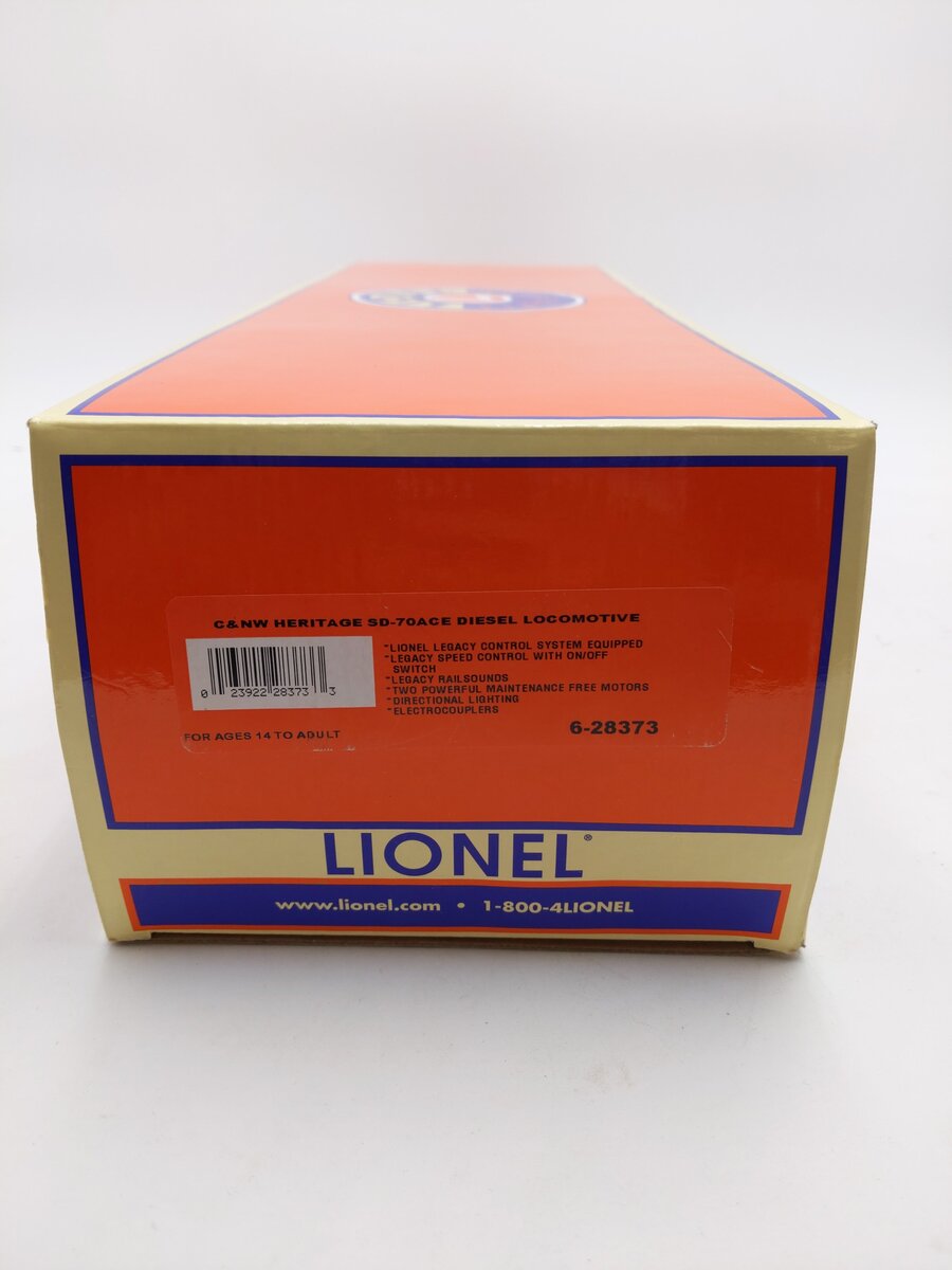 Lionel 6-28373 O CNW UP Heritage Legacy SD70ACe Diesel Locomotive #1859