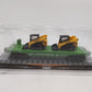 Menards 279-2656 O Burlington Northern Flatcar w/2 Master-Skids MT/Box