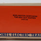 Lionel 6-6134 O Gauge Burlington Northern 2-Bay Center Flow Hopper #6134 LN/Box