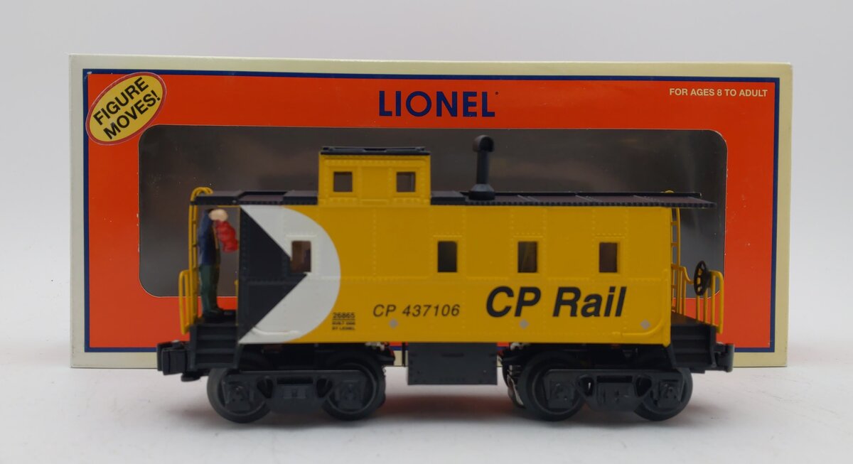 Lionel 6-26865 O Gauge CP Operating Animated Caboose #437106