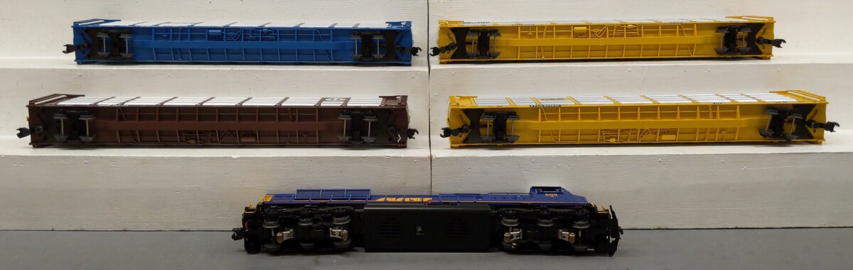 Lionel 6-11180 O CSX Modern SD80MAC Auto Carrier Diesel Train Set #809
