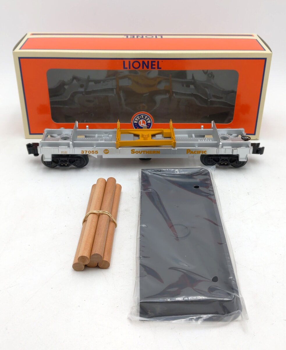 Lionel 6-37055 O Southern Pacific Log Dump Car