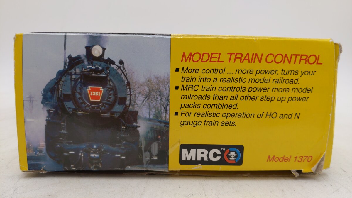 MRC AA370 HO & N Model Train Railpower 1370 Power Pack Transformer EX/Box