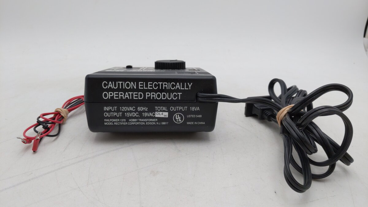MRC AA370 HO & N Model Train Railpower 1370 Power Pack Transformer EX/Box