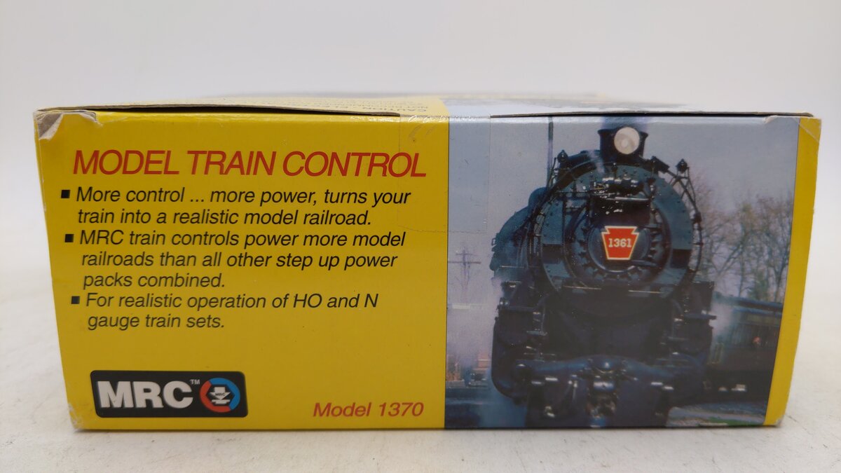 MRC AA370 HO & N Model Train Railpower 1370 Power Pack Transformer EX/Box