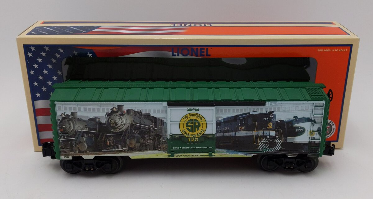 Lionel 1938050 O Gauge Southern Railway 125th Anniversary Boxcar