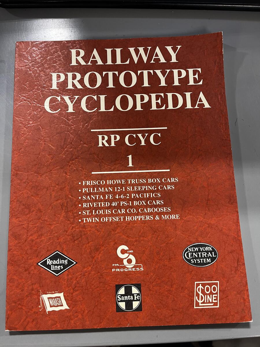 Railway Prototype Cyclopedia: RP CYC 1. Paperback VG