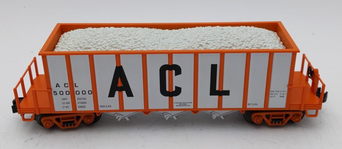 MTH 20-98218 O Gauge Atlantic Coast Line Rapid Discharge Car #500000 EX/Box