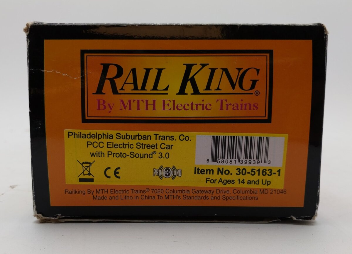 MTH 30-5163-1 PSTC PCC Electric Street Car with Proto-Sound 3.0 #16