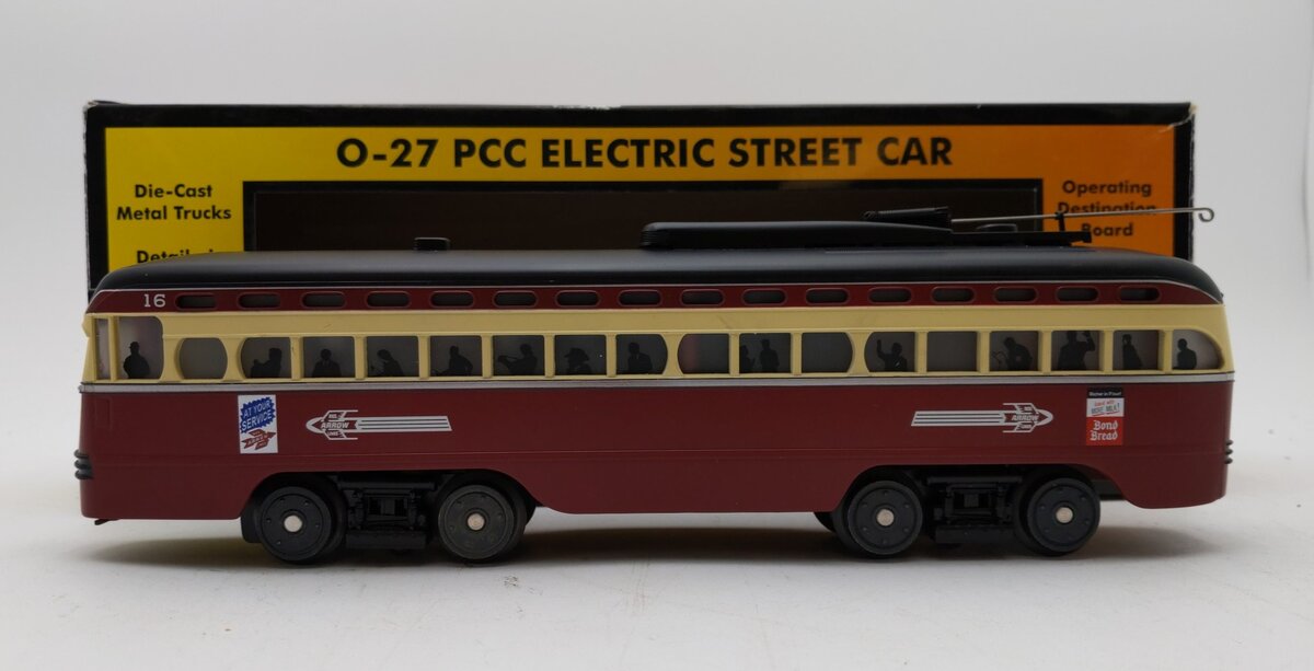 MTH 30-5163-1 PSTC PCC Electric Street Car with Proto-Sound 3.0 #16