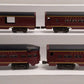 MTH 20-6014 O Gauge Norfolk & Western 60' Aluminum Passenger 4-Car Set LN/Box