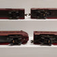 MTH 20-6014 O Gauge Norfolk & Western 60' Aluminum Passenger 4-Car Set LN/Box