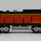 MTH 30-2129-1 O BNSF Pumpkin Dash-9 Diesel Engine w/PS1 #740 EX/Box