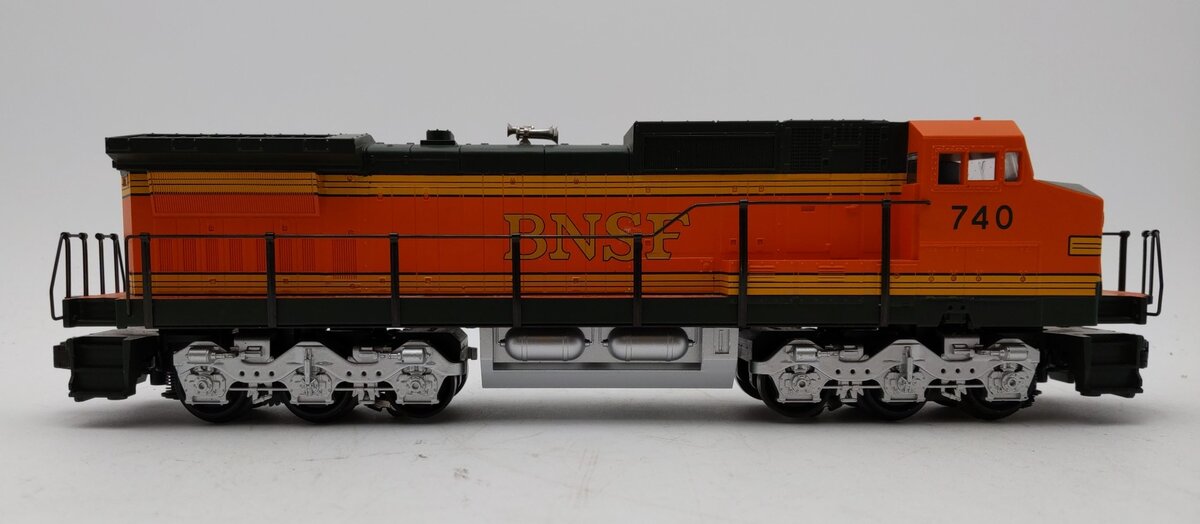 MTH 30-2129-1 O BNSF Pumpkin Dash-9 Diesel Engine w/PS1 #740 EX/Box