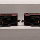 MTH 20-6114 O Gauge N&W 60' Aluminum Sleeper/Diner 2-Car Set (3-Rail) NIB