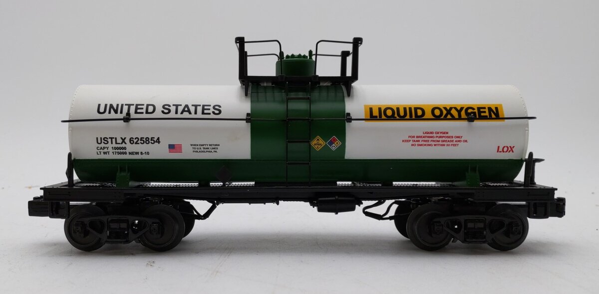 MTH 30-73322 U.S. Liquid Oxygen Smoking Tank Car