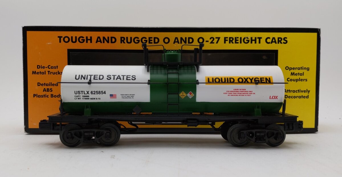 MTH 30-73322 U.S. Liquid Oxygen Smoking Tank Car