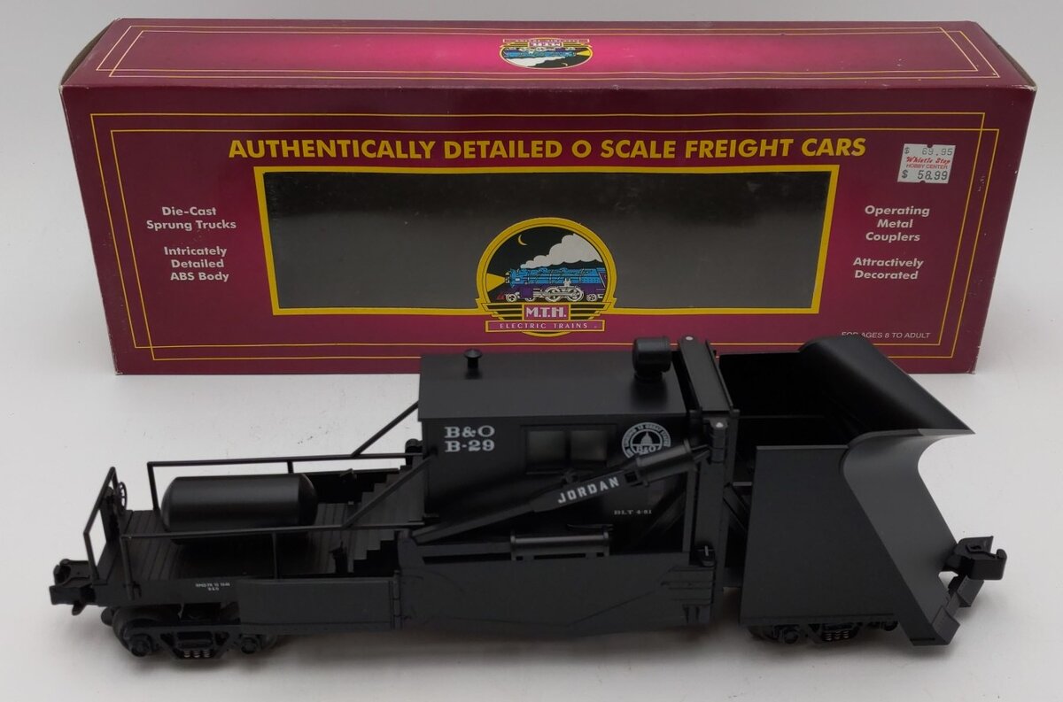 MTH 20-98225 O Gauge Baltimore & Ohio Jordan Spreader NIB