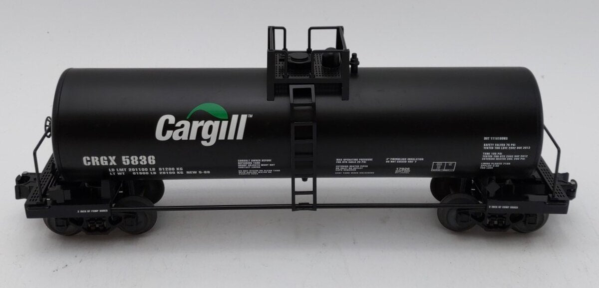 Lionel 6-17926 O Gauge Cargill Unibody Tank Car #5836 LN/Box