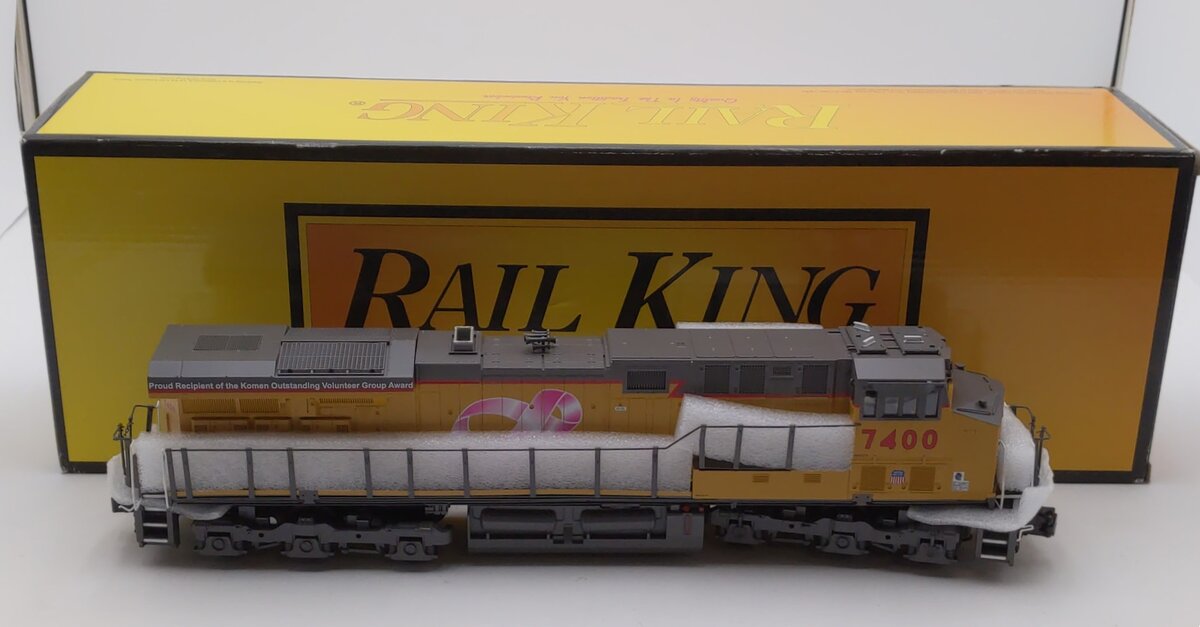 MTH 30-20571-1 Union Pacific Imperial ES44AC Diesel Engine #7400 w/ PS 3.0