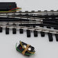 Ross 126 O O72 Left Hand Manual Switch Turnout with DZ-1000 EX