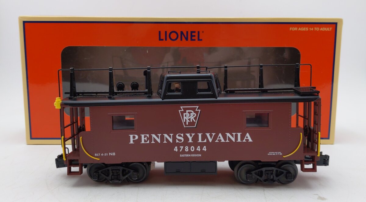 Lionel 2326780 O Pennsylvania N8 Vision Caboose with Railsounds #478044