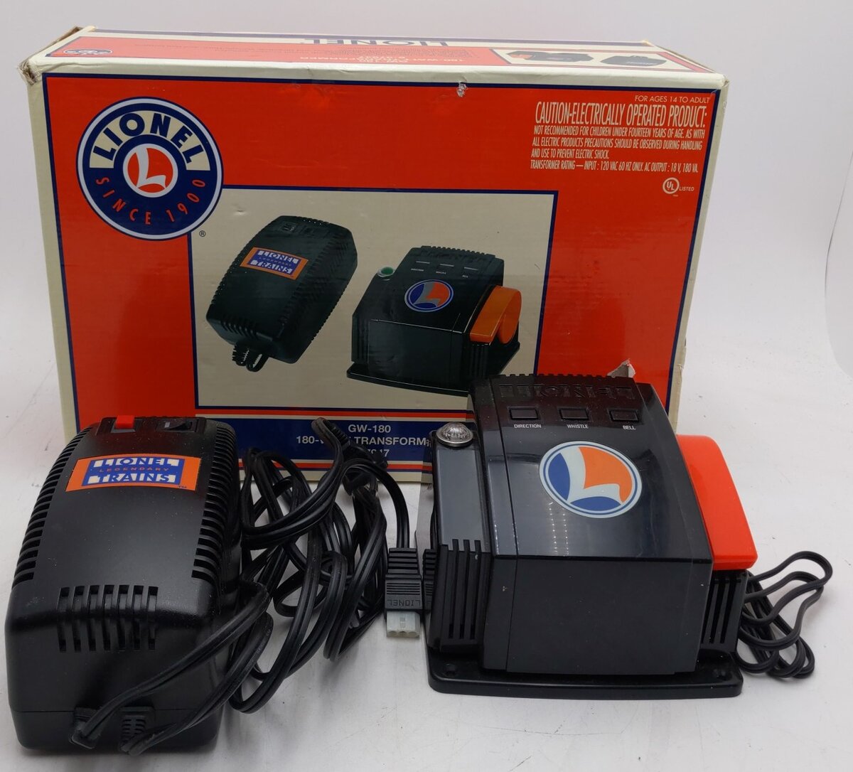 Lionel 6-37947 O GW-180 180 Watt Transformer