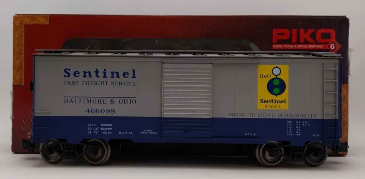 Piko 38879 G Baltimore & Ohio Sentinel Boxcar