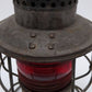 Adlake Kero Pennsylvania Railroad Lantern With Red Globe VG